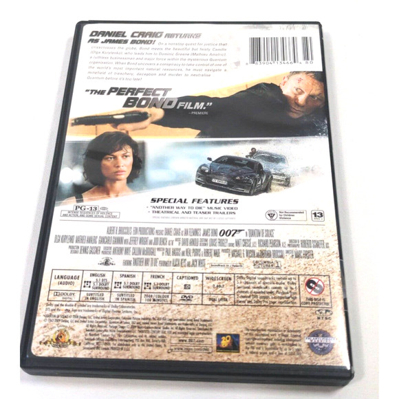 Quantum of Solace - DVD - VERY GOOD - Picture 2 of 2